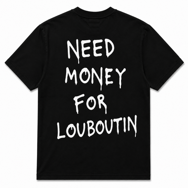 Need Money for Louboutin - t-shirt RALÙ, foto 2